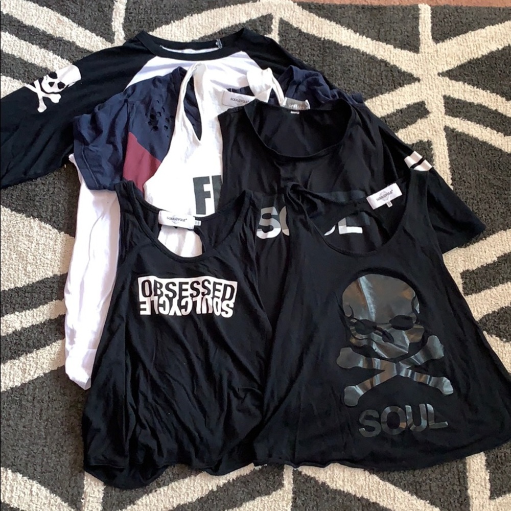 Bundle of SoulCycle Tops